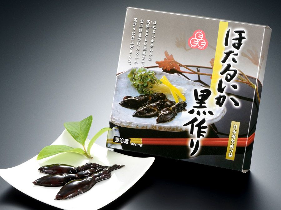 ほたるいか黒作り | 【公式】河内屋オンラインショップ・富山の